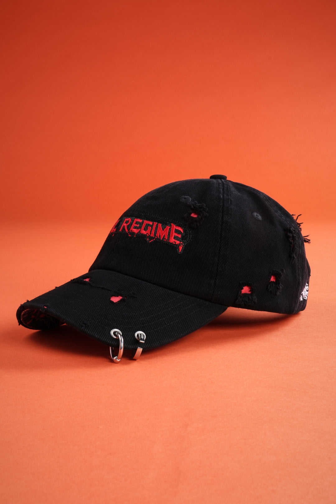 Cut Through Control Dad Hat in Black