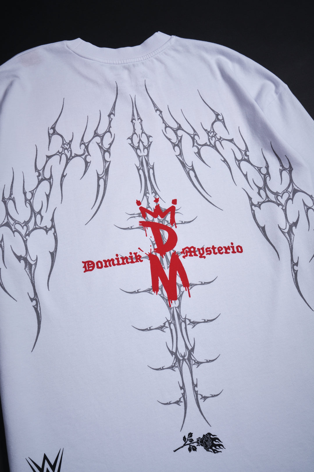 Heir To Heat American Classic Oversized Tee in White