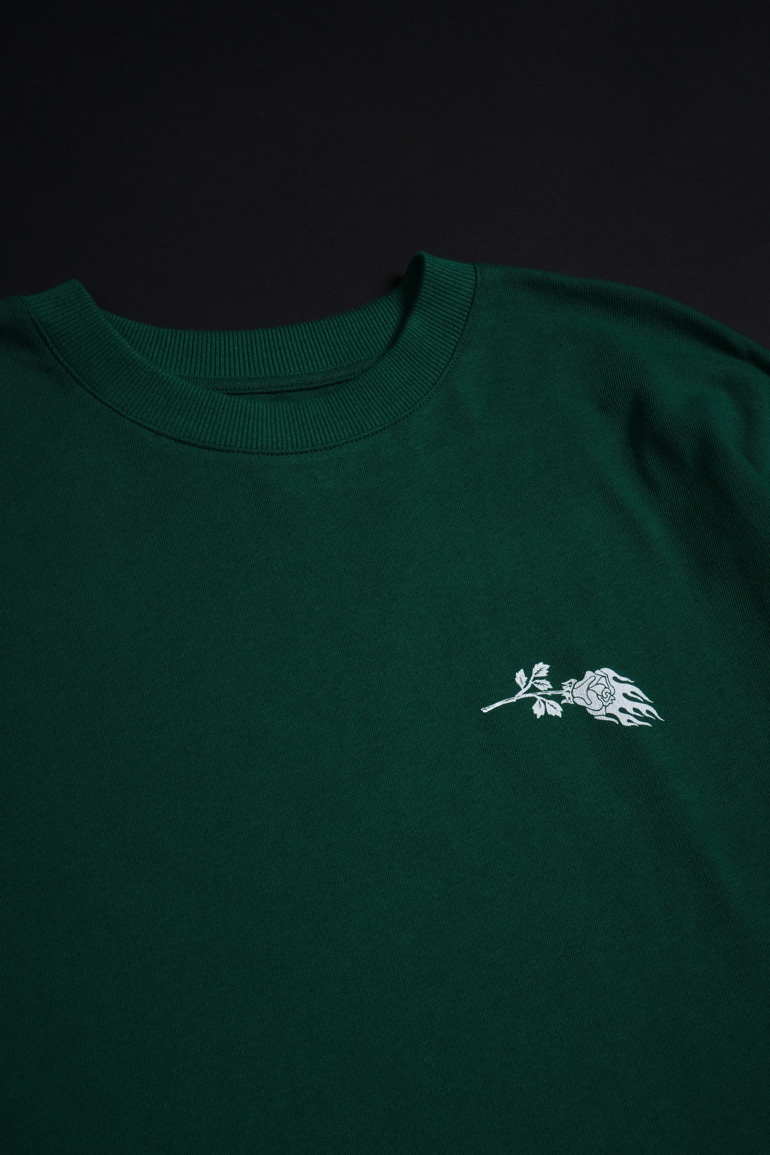 Concrete x Mexico American Classic Oversized Tee in Deep Green