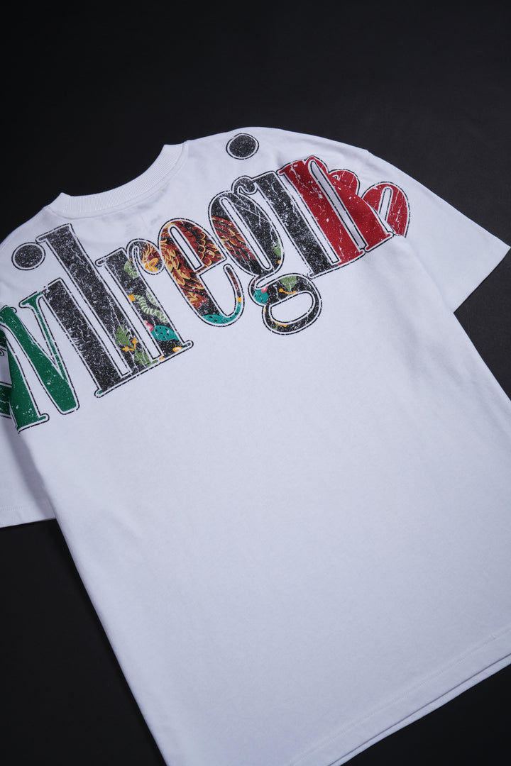 Concrete x Mexico American Classic Oversized Tee in White