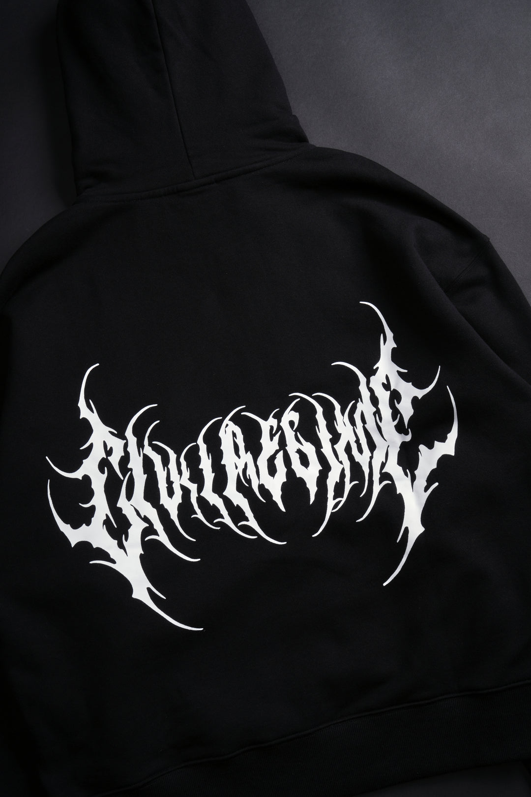 More Core Zip Up Hoodie in Black