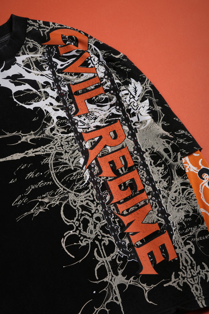 Chain Fiend 199X Twofer in Vintage Black/Orange