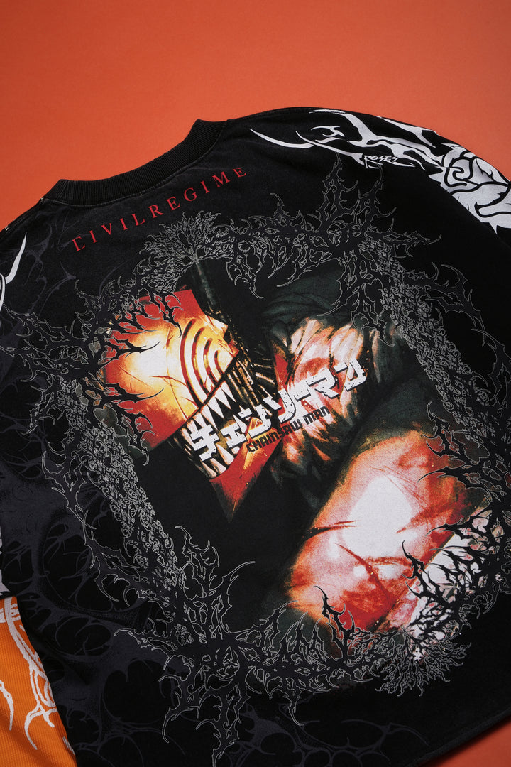 Chain Fiend 199X Twofer in Vintage Black/Orange