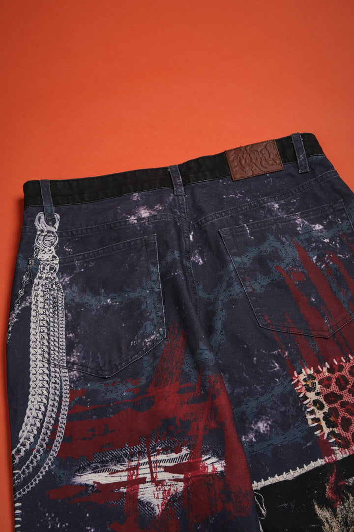 Concrete Sword Denim Jeans in Black