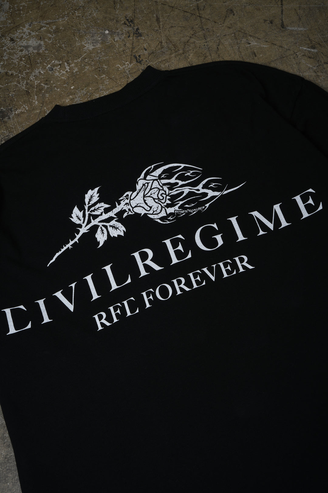 End Of The Line 199X Oversized Tee in Black