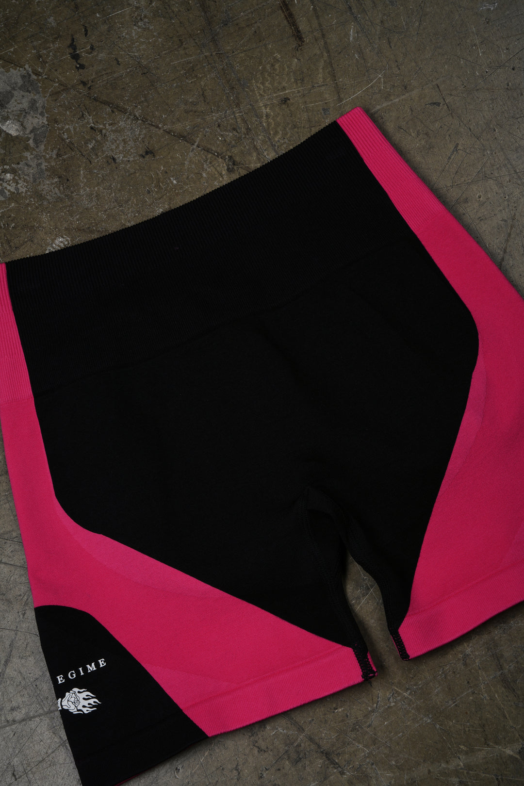 Danger Regime Kelly Seamless Shorts in Black