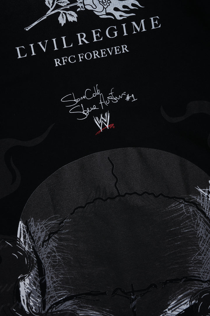 Texas Wrath Midnight L/S Tee in Vintage Black