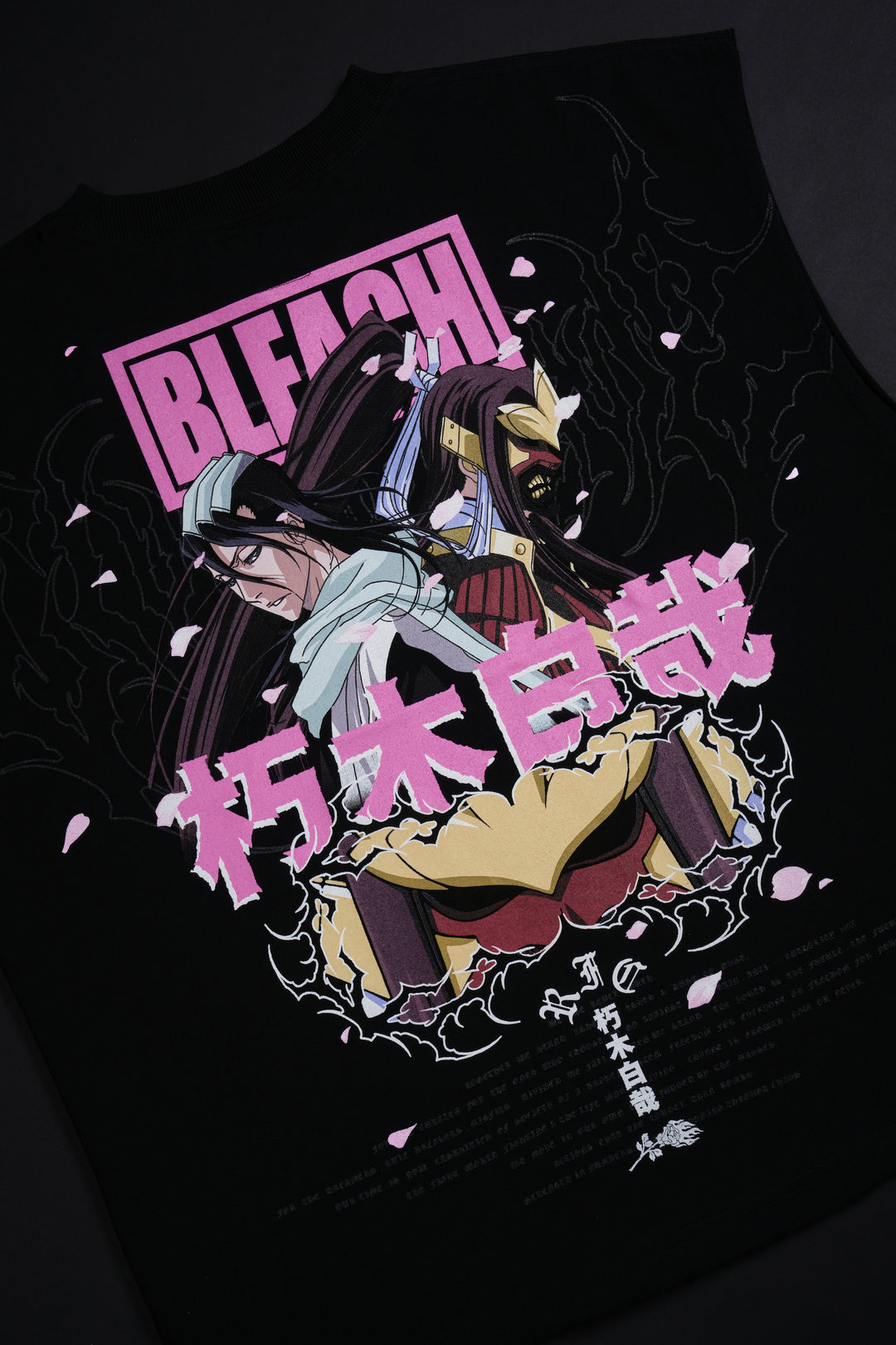 Byakuya 199X Muscle Tee in Black