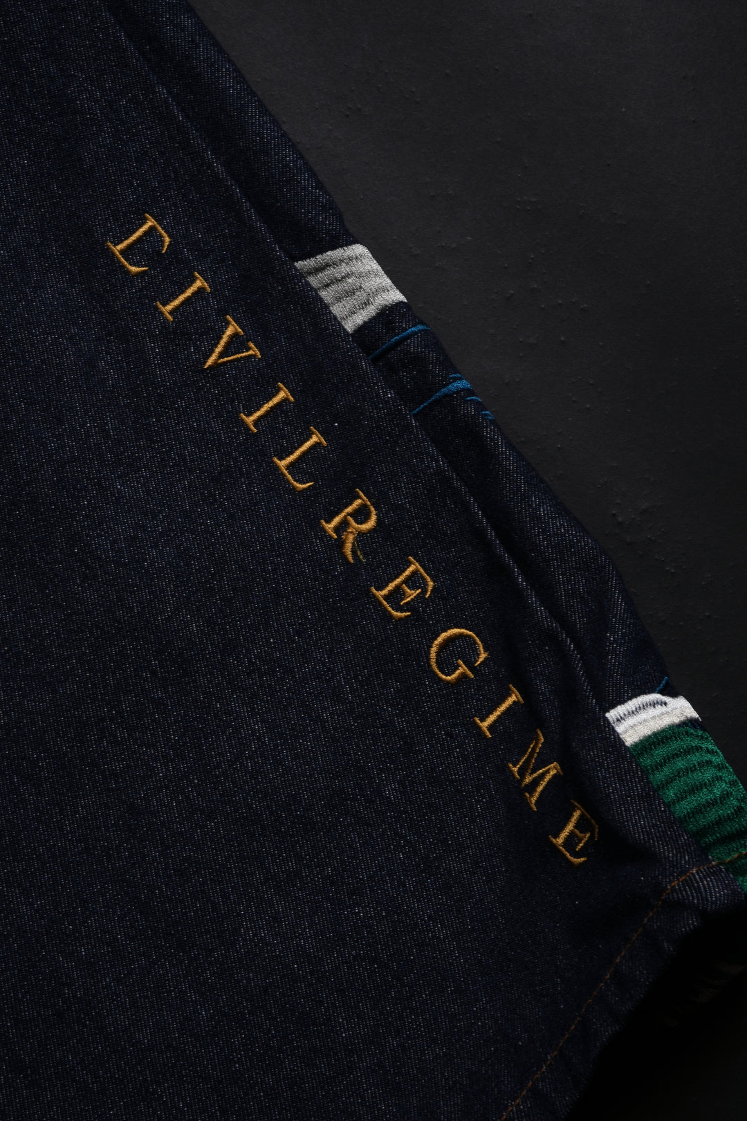 Bonsai Garden Raw Denim Jeans in Blue