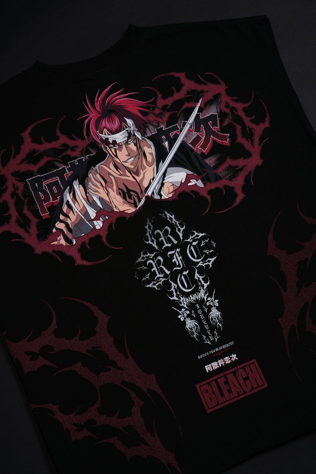 Renji 199X Muscle Tee in Black