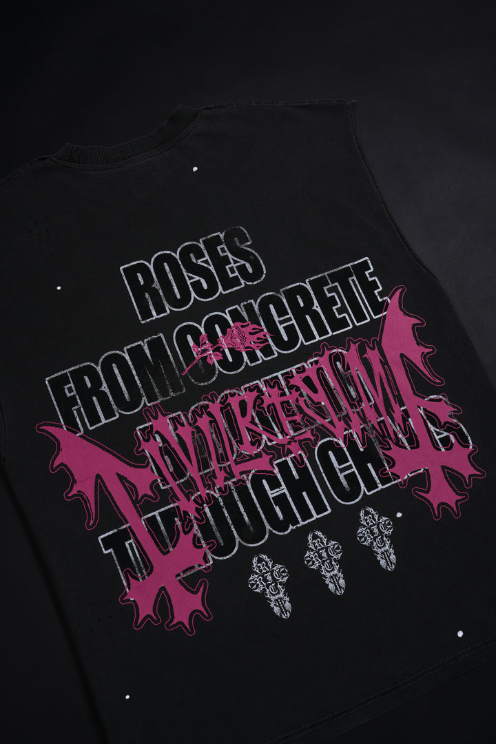 Civil Concrete FMR Muscle Tee in Vintage Ashes