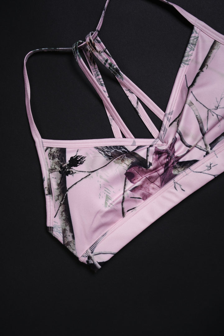 Civil Nahstia Bra in Baby Pink Bankai Camo