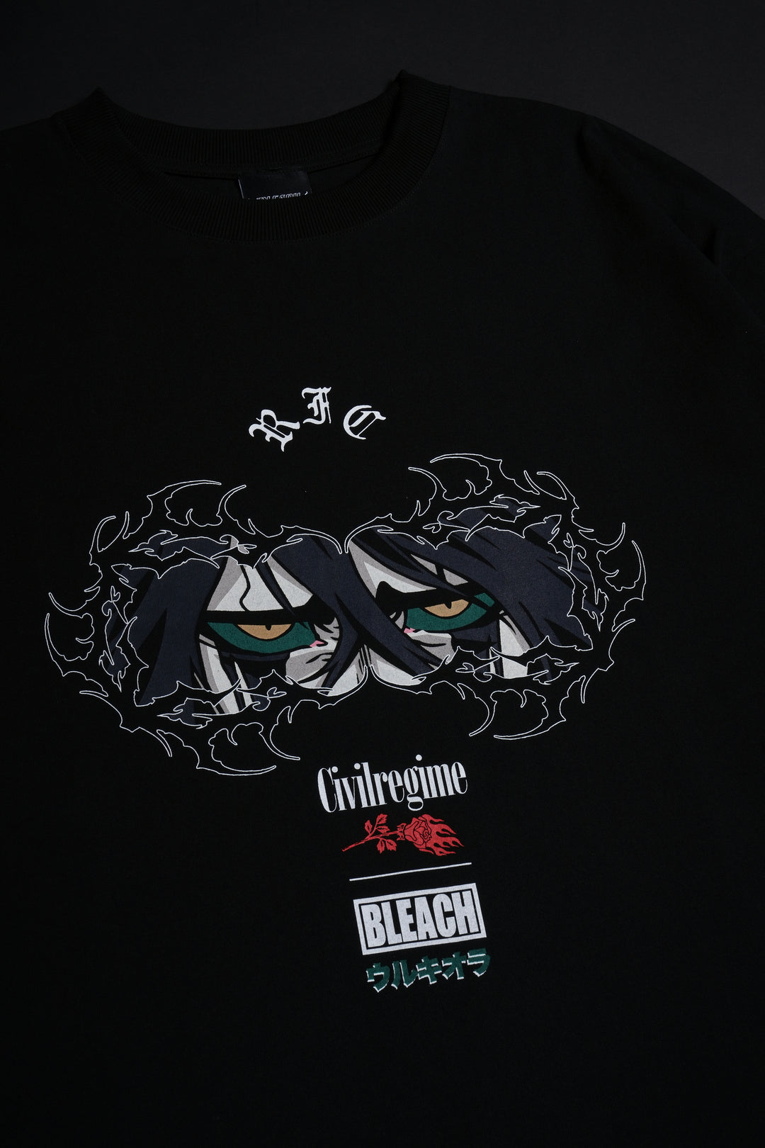 Ulquiora 199X Oversized Tee in Black