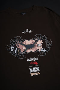 Zaraki 199X Oversized Tee in Brown