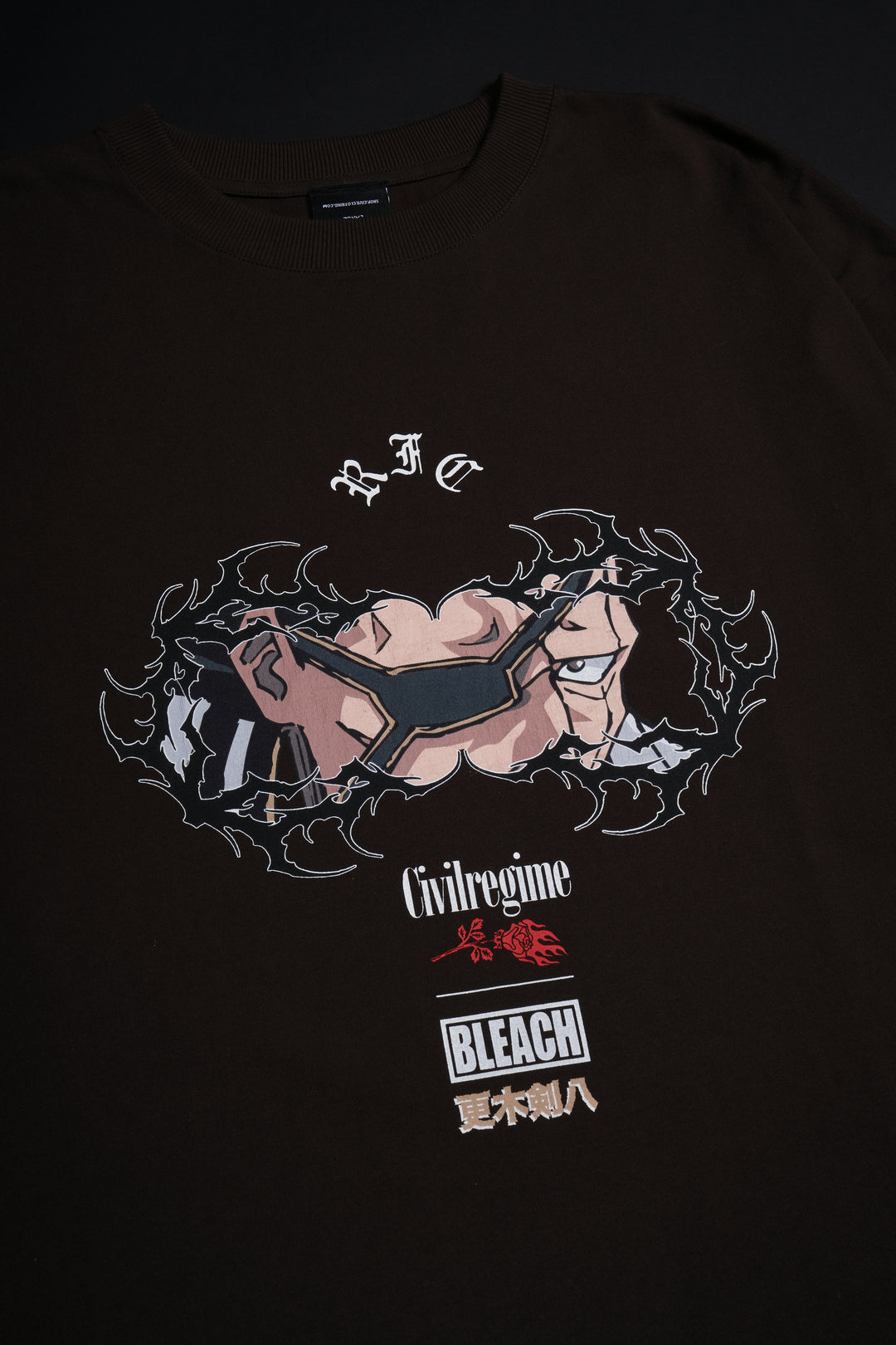 Zaraki 199X Oversized Tee in Brown