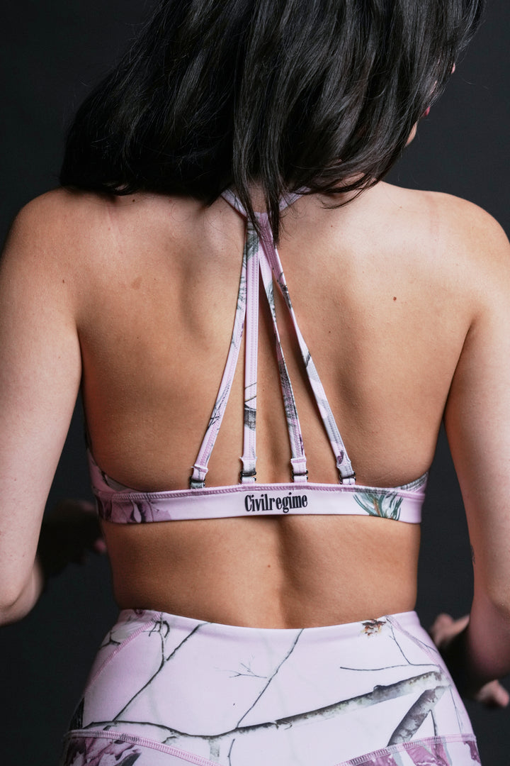 Civil Nahstia Bra in Baby Pink Bankai Camo