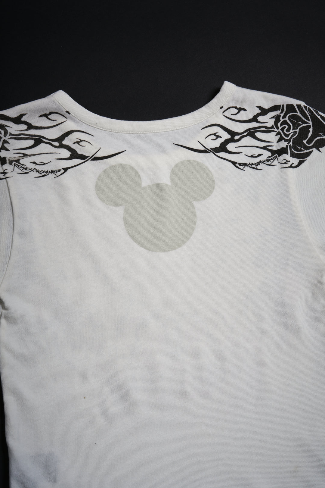 Metal Mickey Baby Tee in Butter