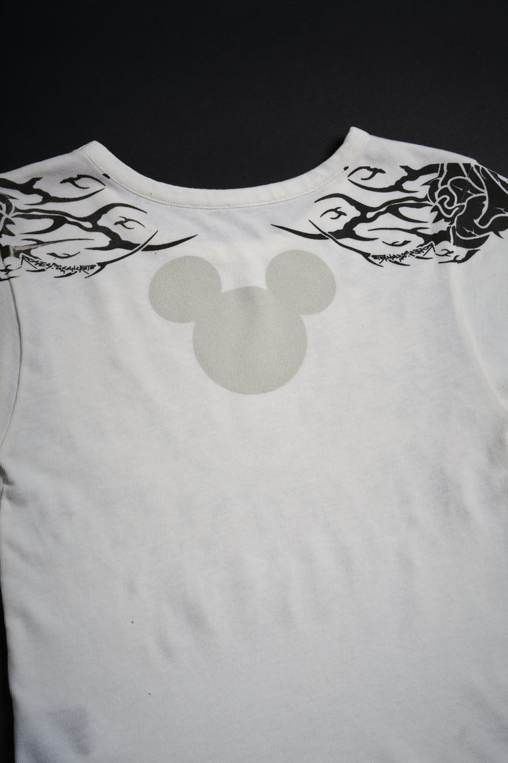 Metal Mickey Baby Tee in Butter
