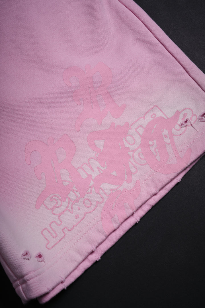 Sweetheart Fantasy Baggy Shorts in Baby Pink