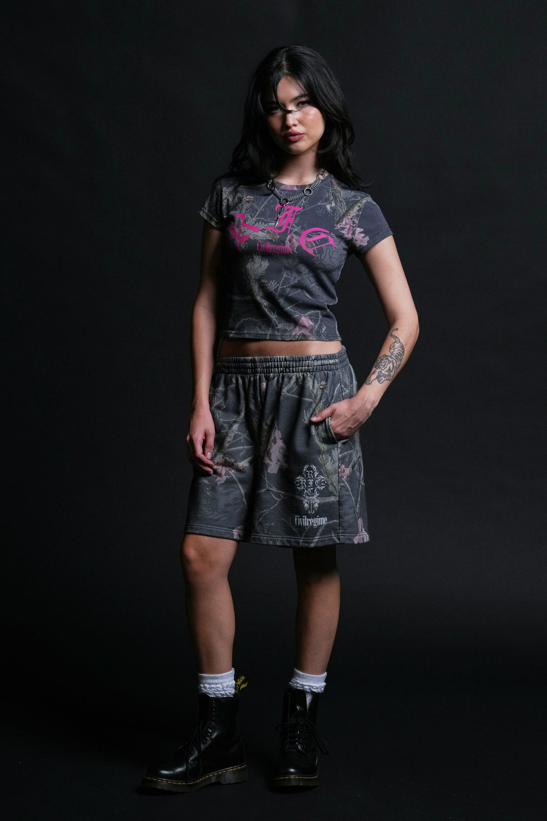 Eternal RFC Baby Tee in Bankai Camo