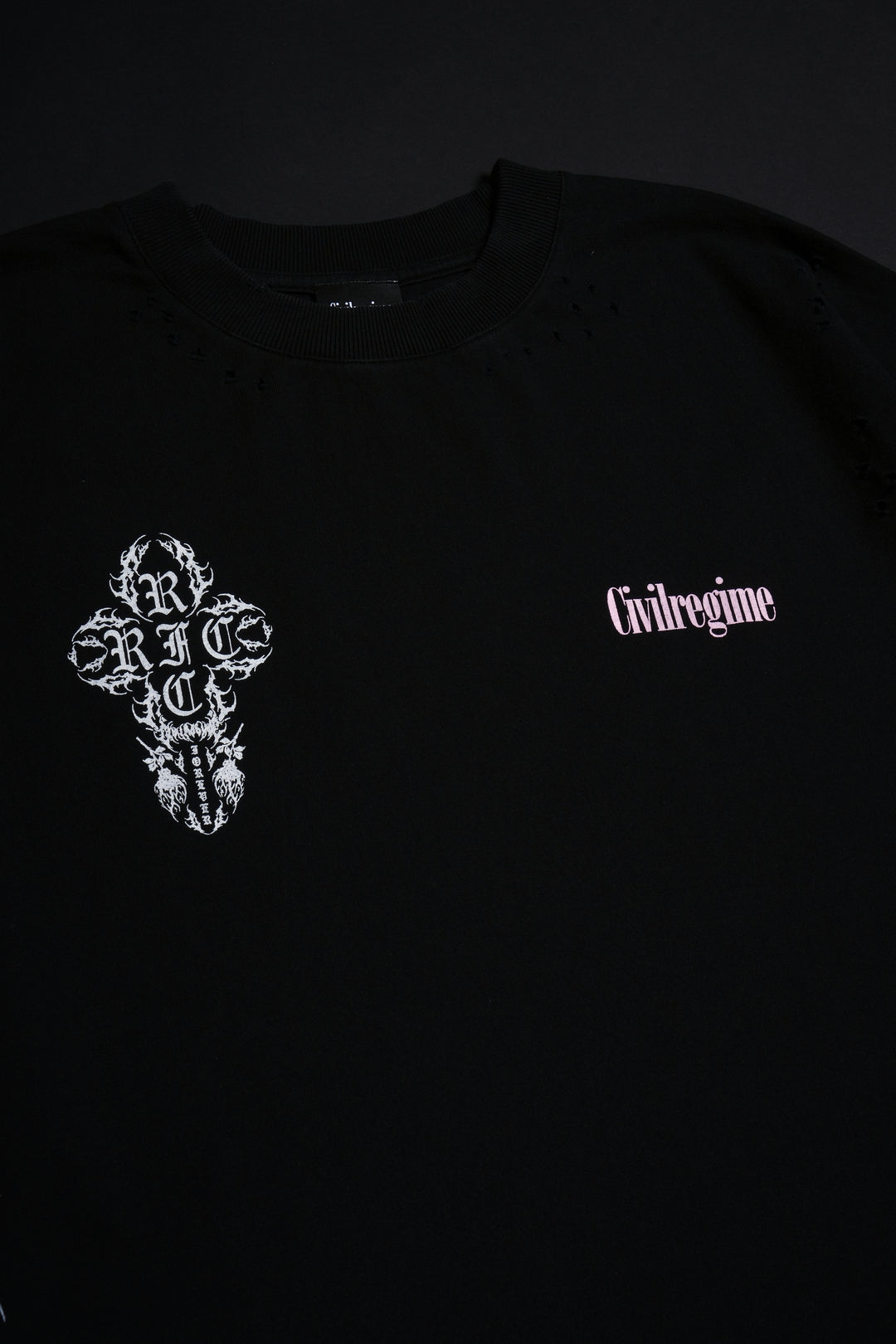 Zen Bloom Bankai FMR Tee in Black