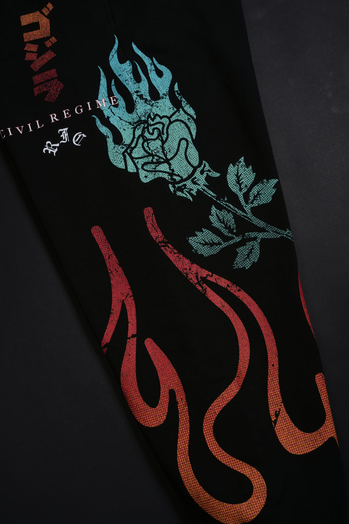 Godzilla Hell Lounger Sweat Pants in Black