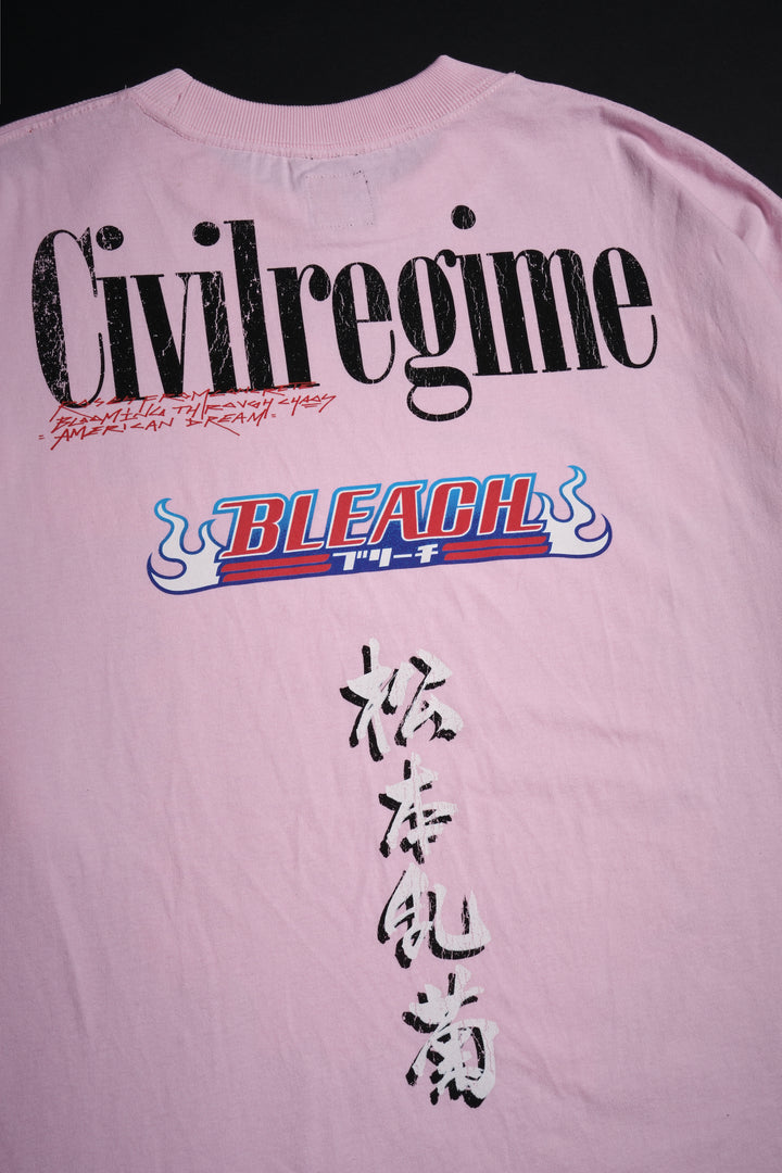 Rangiku's Chaos 199X Oversized Tee in Baby Pink