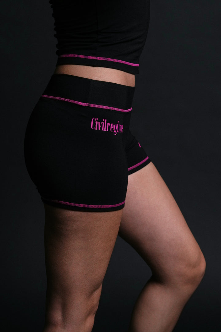 Roses's Bliss Pookie Shorts in Black