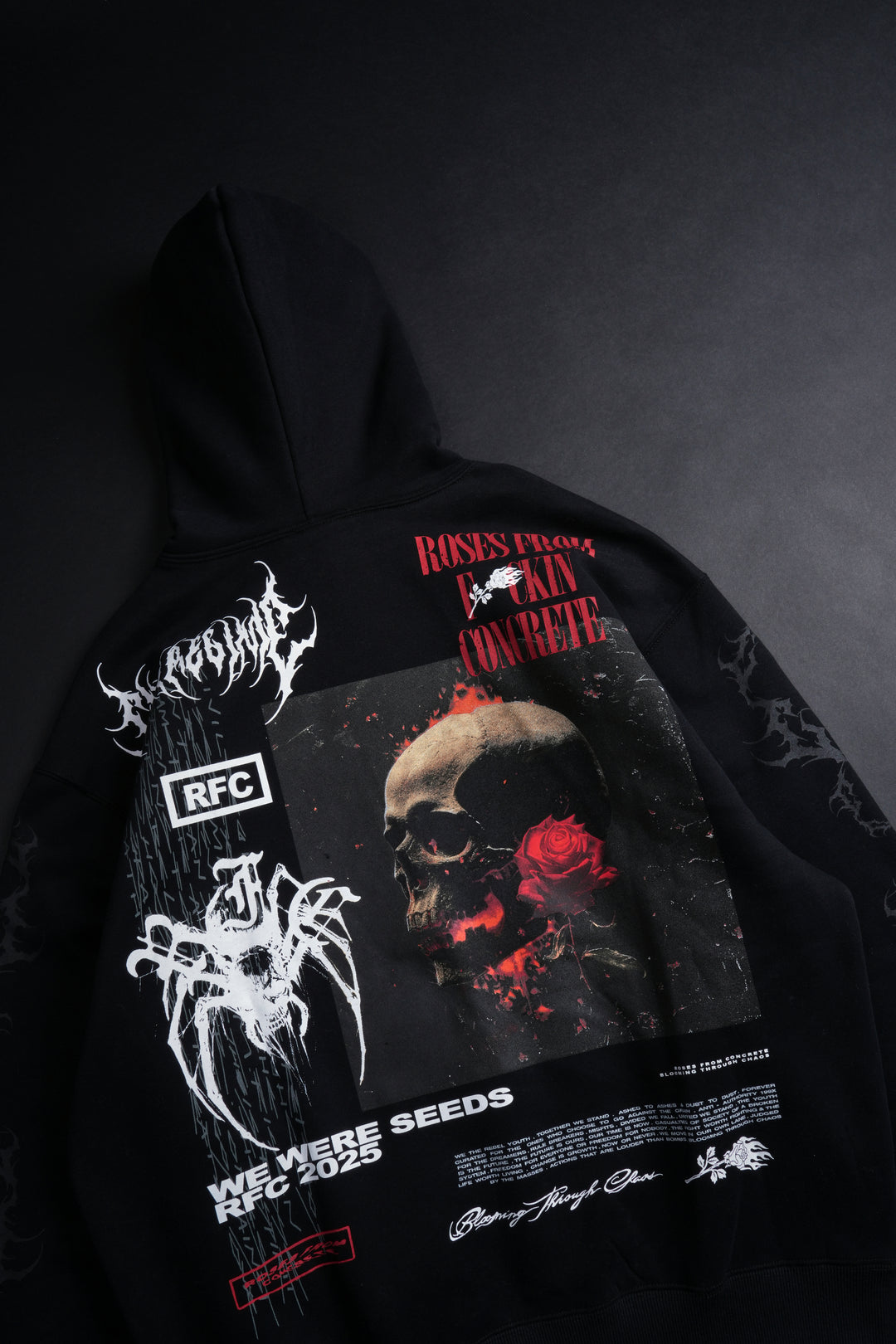 Cursed RFC Regime Hoodie in Black