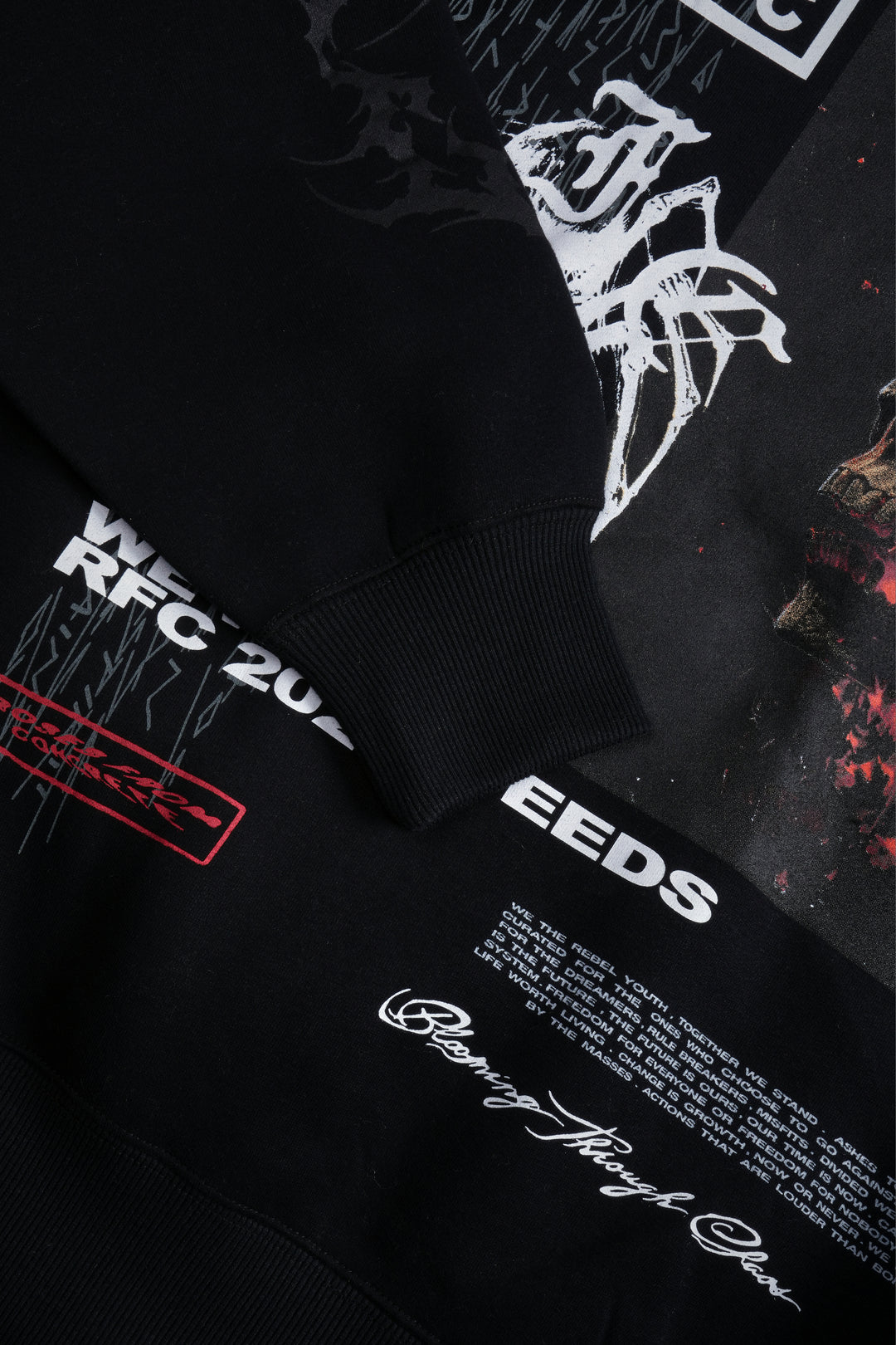 Cursed RFC Regime Hoodie in Black