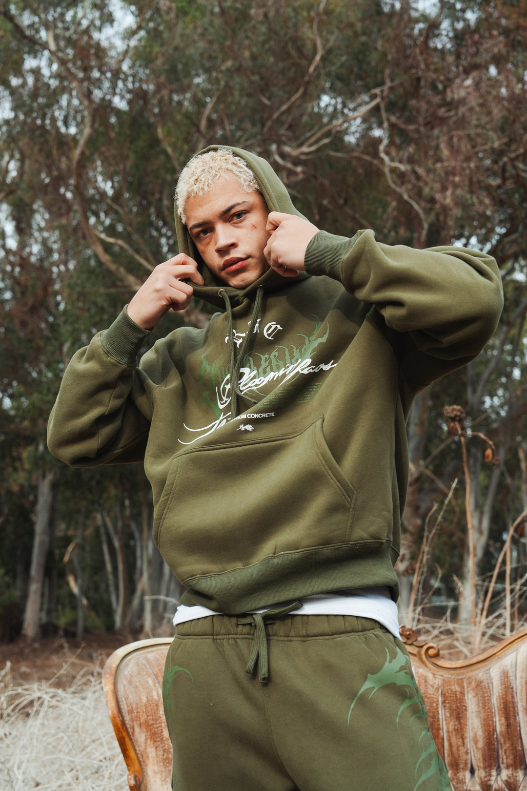 RFC BTC Regime Hoodie in Olive