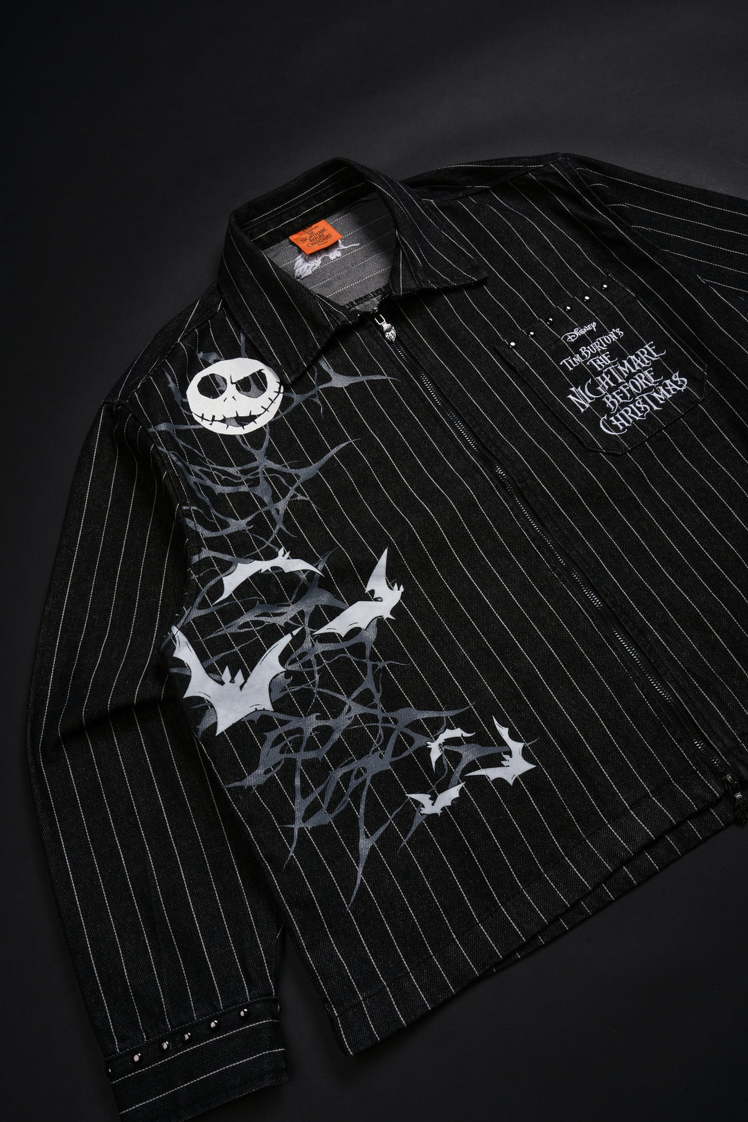 Eternal Love Vince L/S Shirt in Black/White Pinstripe