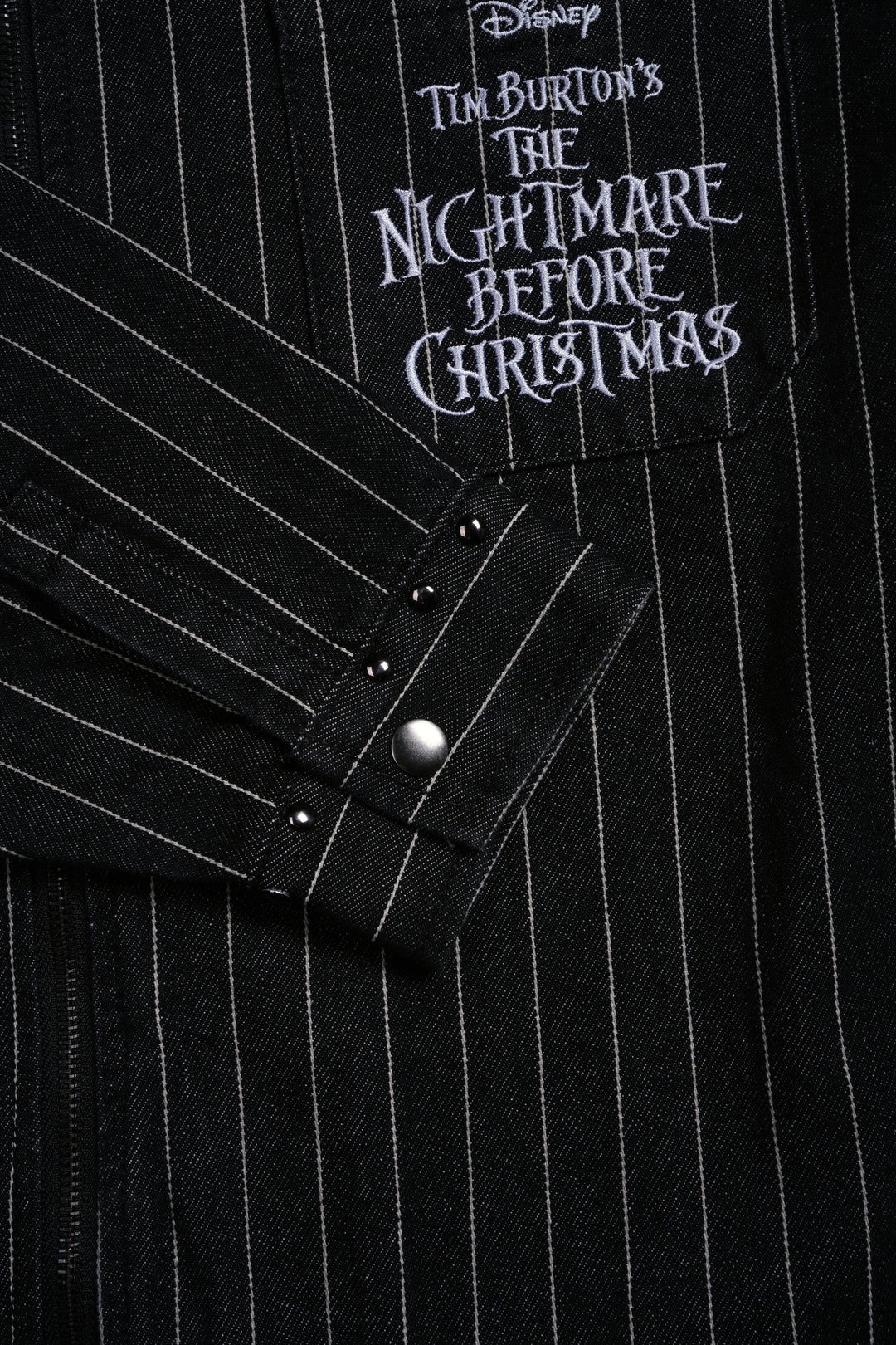Eternal Love Vince L/S Shirt in Black/White Pinstripe
