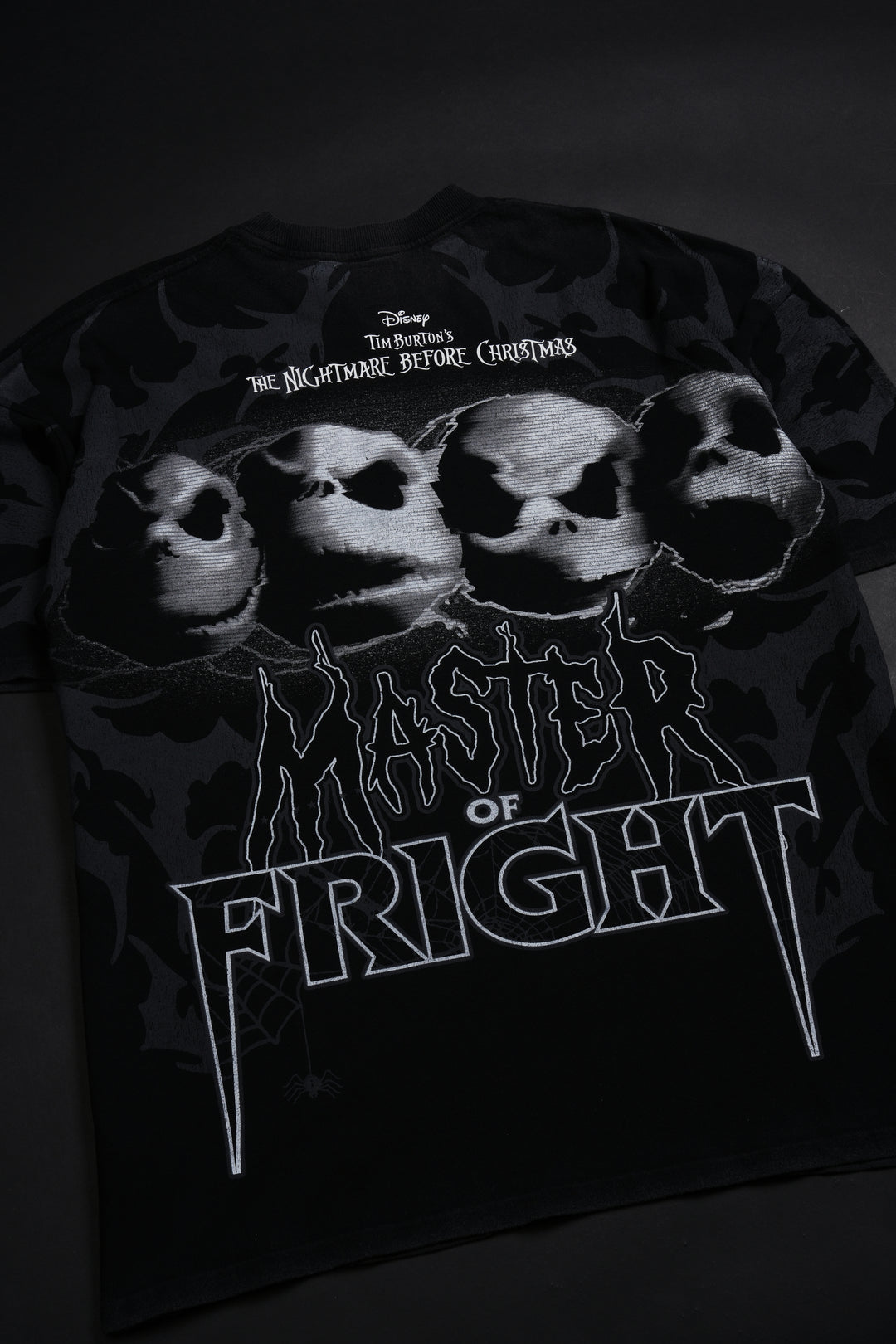 Master Of Fright American Classic Oversized Tee in Vintage Black