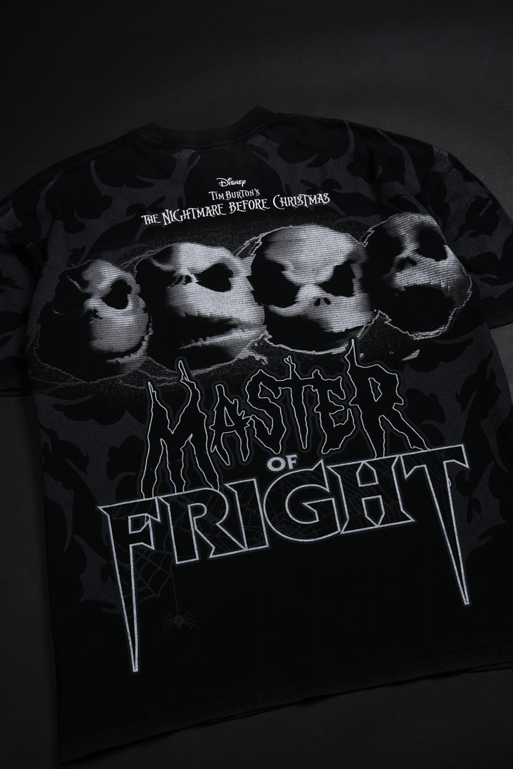 Master Of Fright American Classic Oversized Tee in Vintage Black
