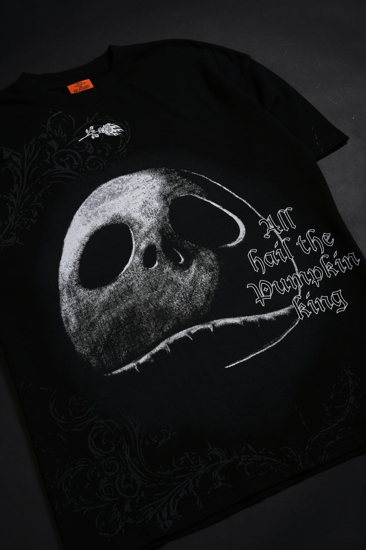 All Hail! American Classic Oversized Tee in Black