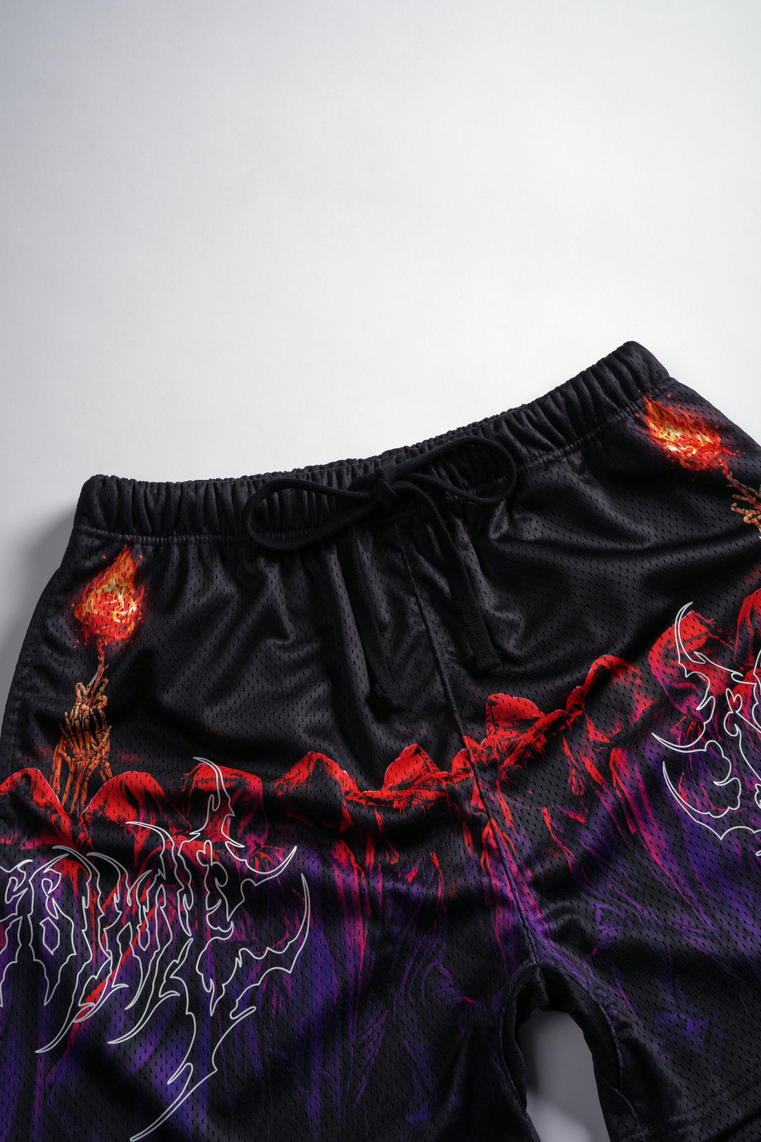 Ritual Part 2 Mesh Shorts in Black