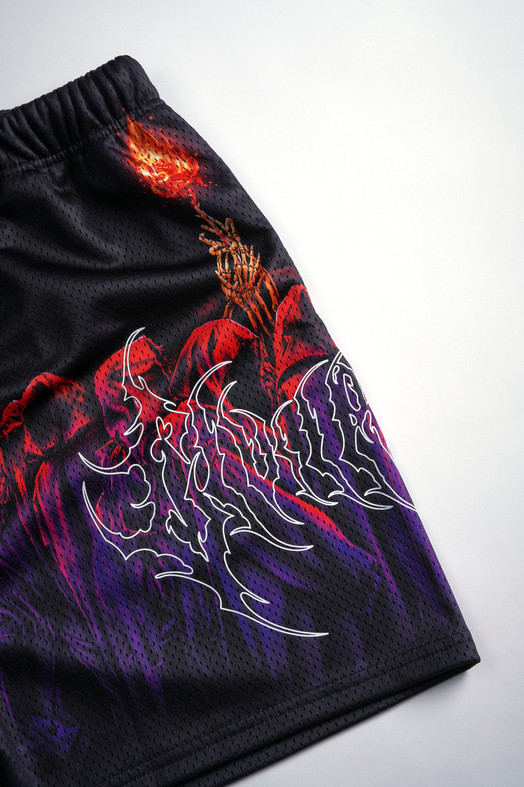 Ritual Part 2 Mesh Shorts in Black