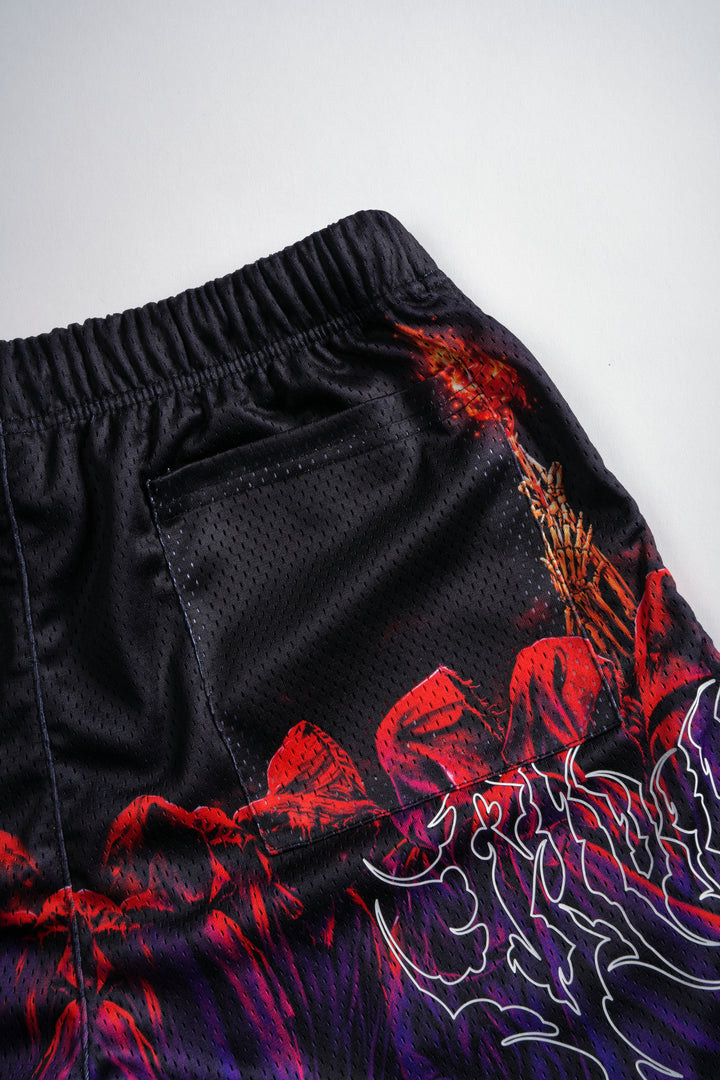 Ritual Part 2 Mesh Shorts in Black