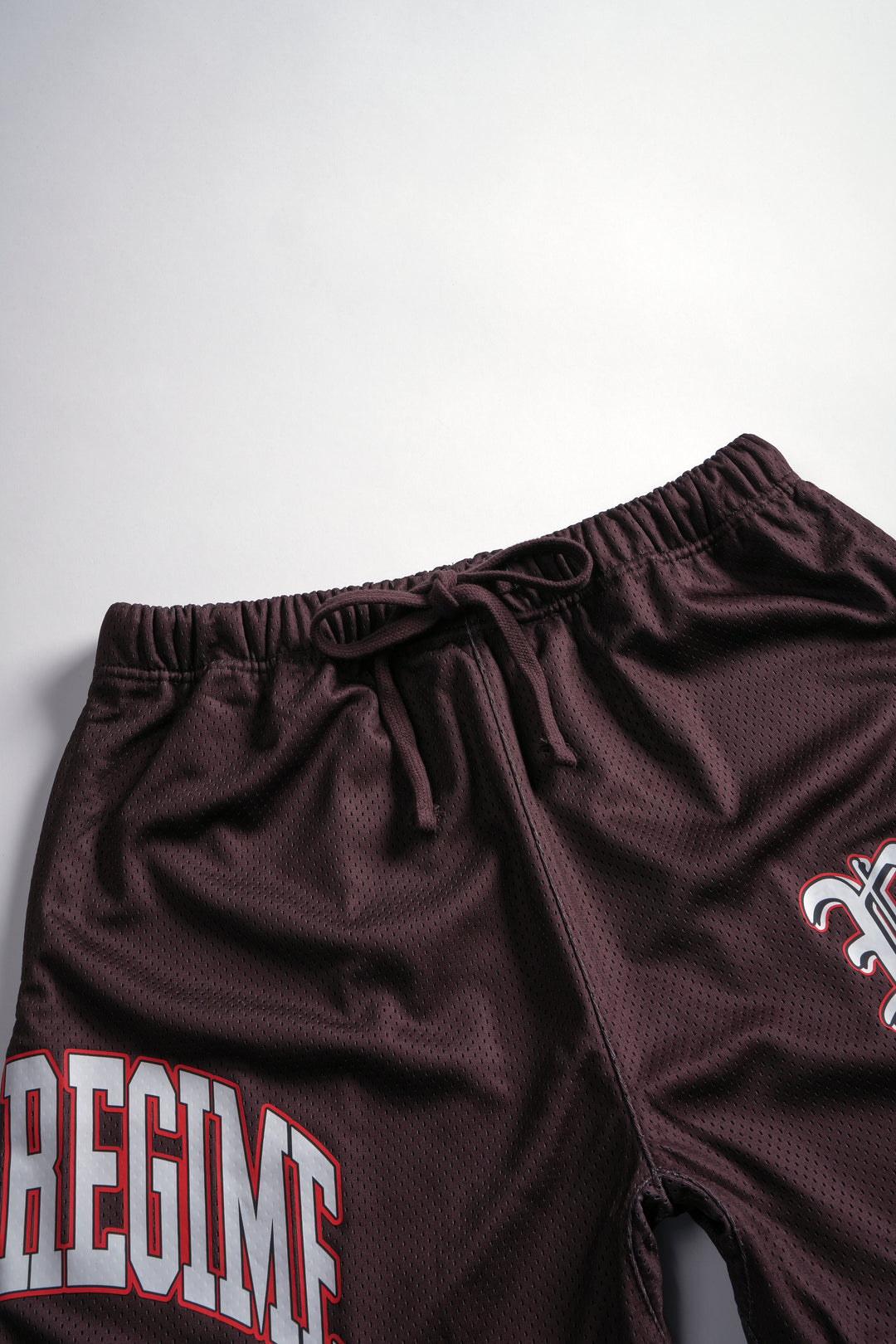 Rose Garden Mesh Shorts in Reaper Brown