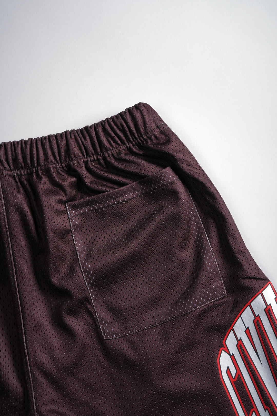 Rose Garden Mesh Shorts in Reaper Brown