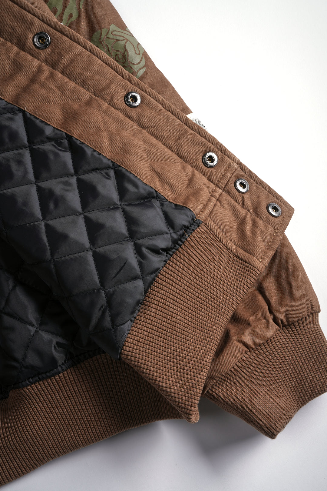 It's Our Time Racing Jacket in Reaper Brown