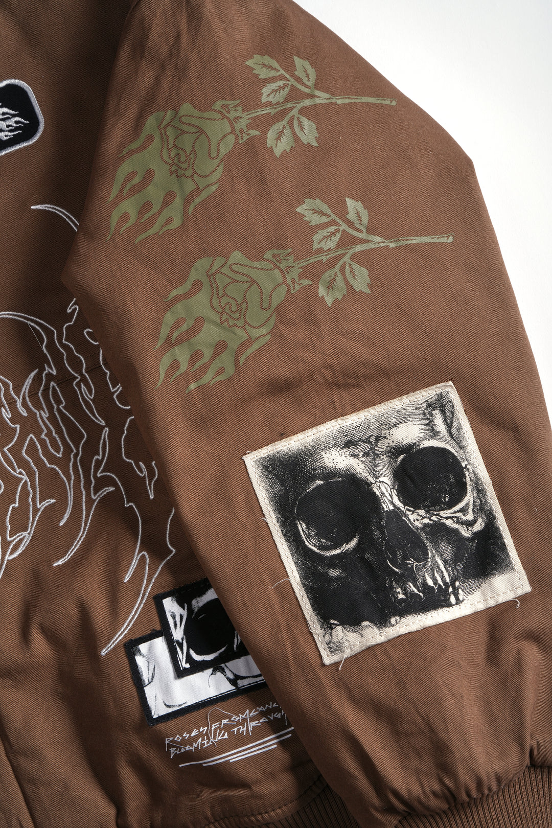 It's Our Time Racing Jacket in Reaper Brown