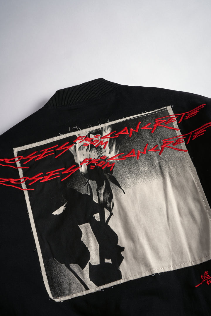 It's Our Time Racing Jacket in Black