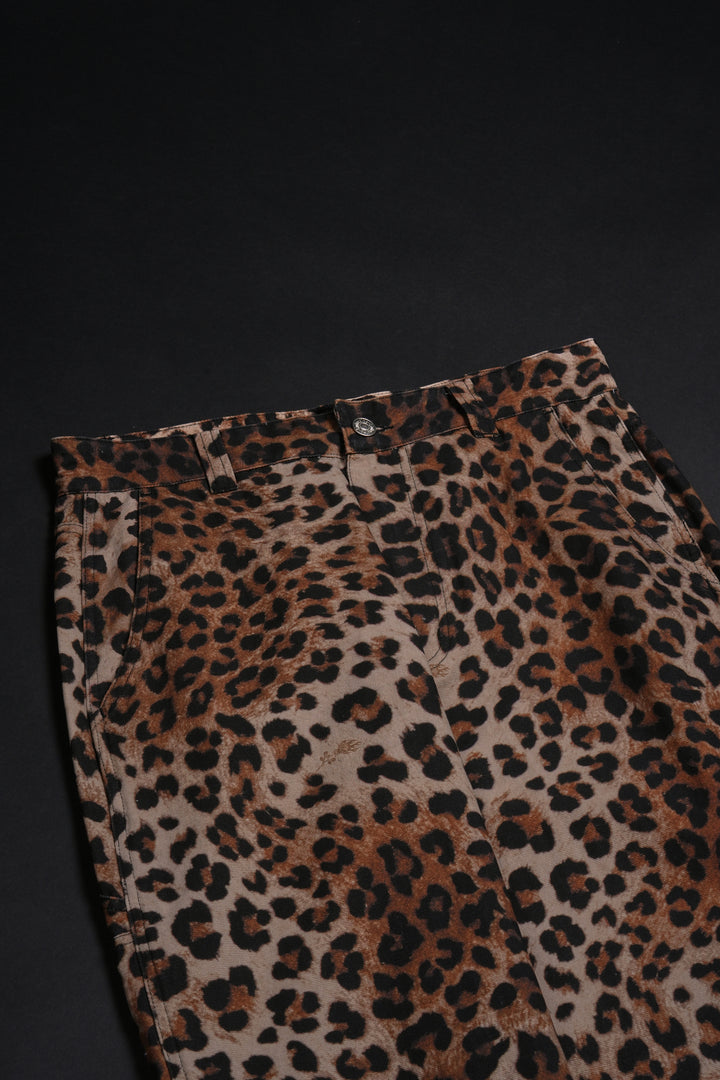 Manic Carpenter Pants in Leopard