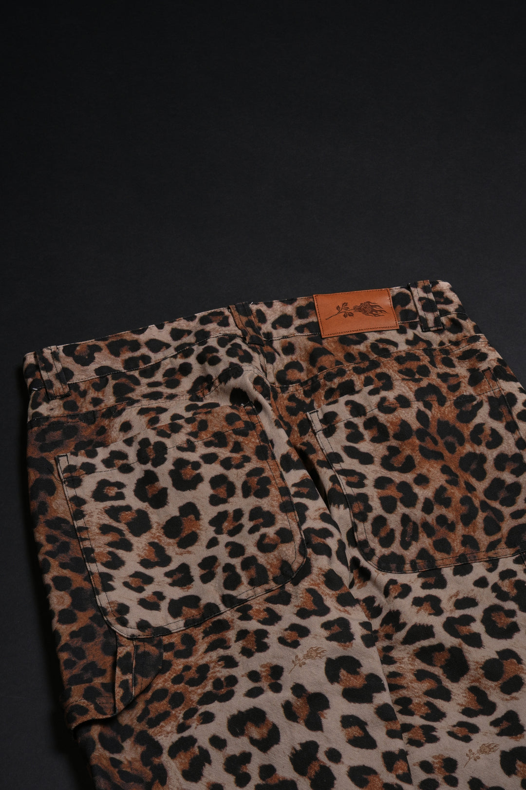 Manic Carpenter Pants in Leopard