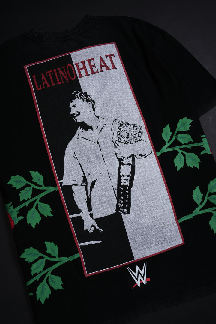 Rose And Rogue American Classic Oversized Tee in Vintage Black