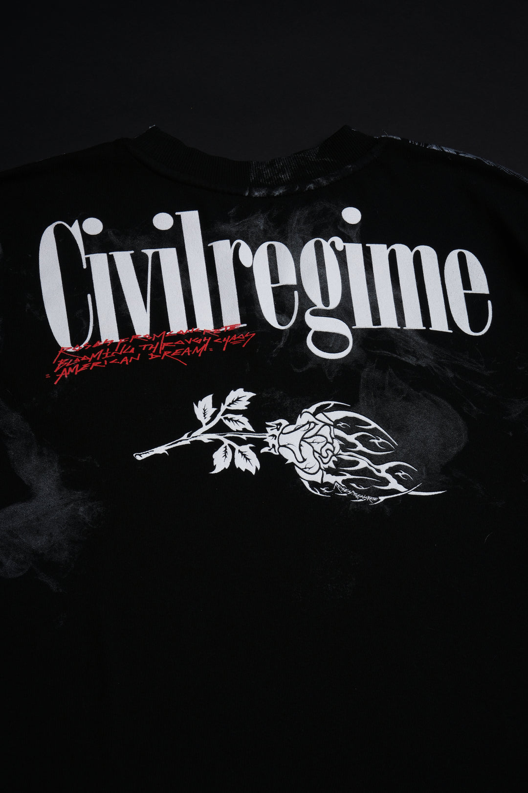 Civil Vaquera American Classic Oversized Tee in Black