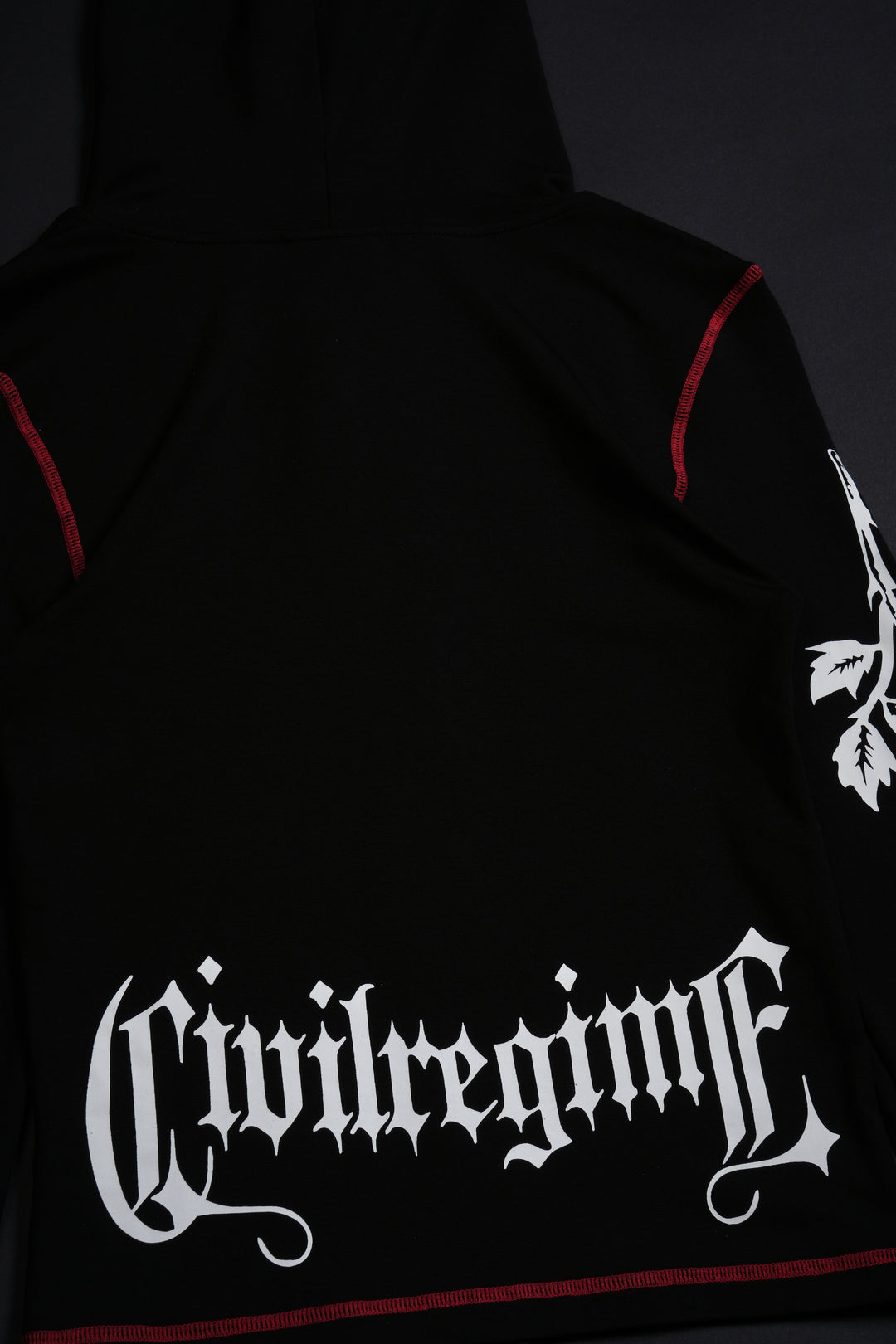 Angel Couture Pookie Zip Up Hoodie in Black