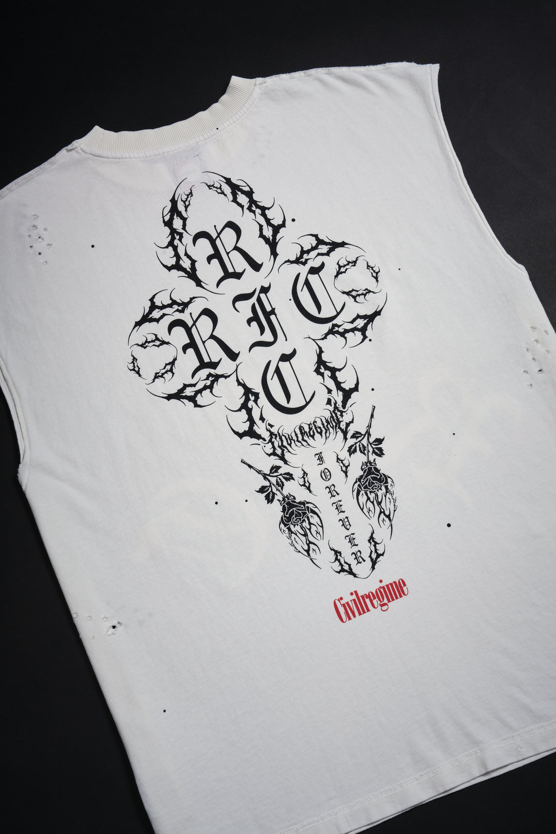 Realm Rising FMR Muscle Tee in Butter